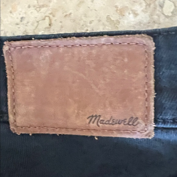 Madewell Classic Black High Rise Skinny black Denim Jeans - Picture 6 of 9